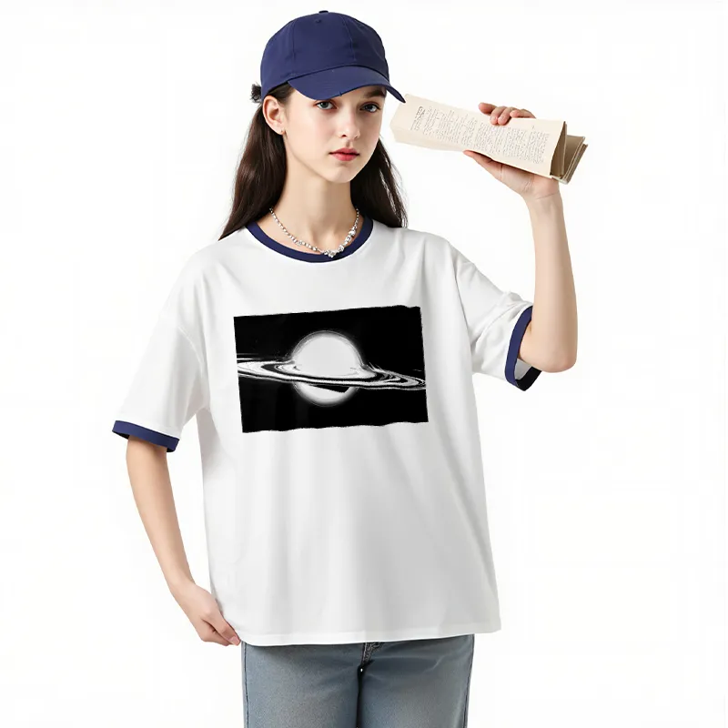 FAIRWHALE Drop Shoulder Sleeve T Shirt Women's-6
