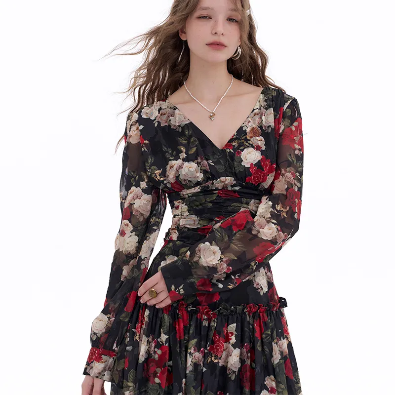 ELF SACK Long Sleeved Dress Women's-5