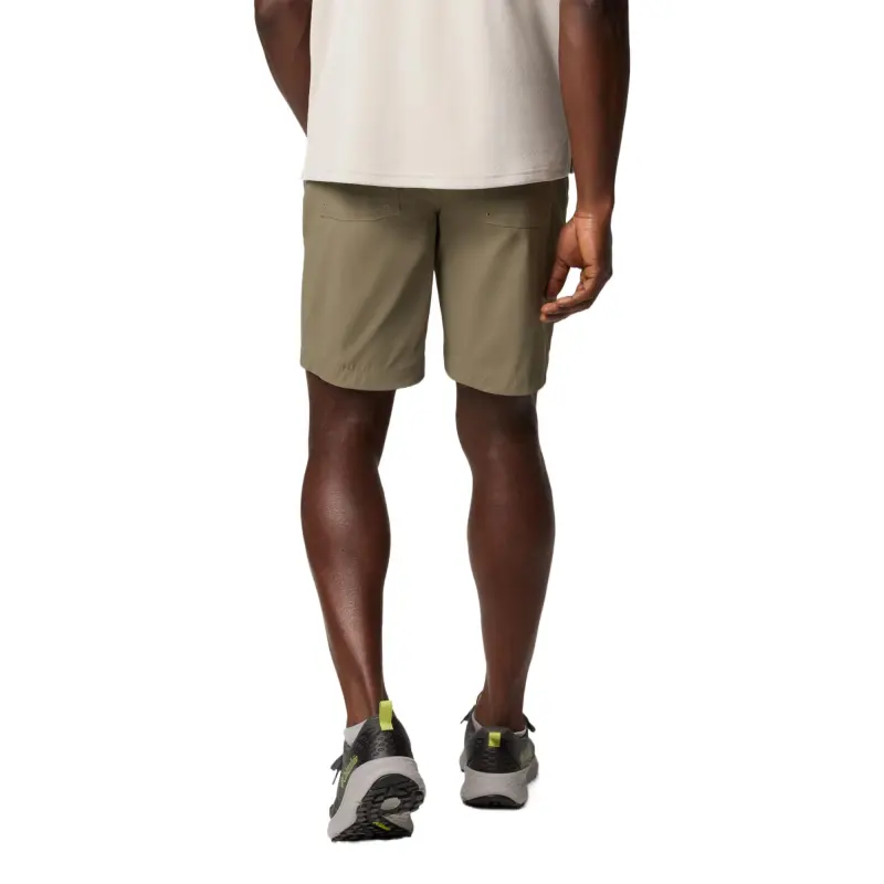 Columbia Tech Trail Casual Shorts Men's Stone Green-0