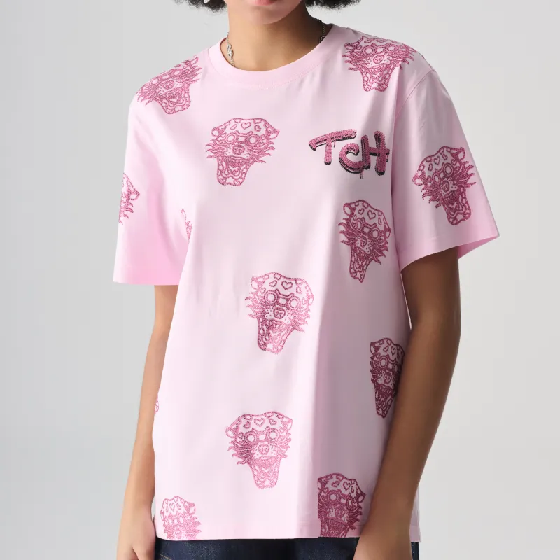 TCH T Shirts Unisex Pink-5