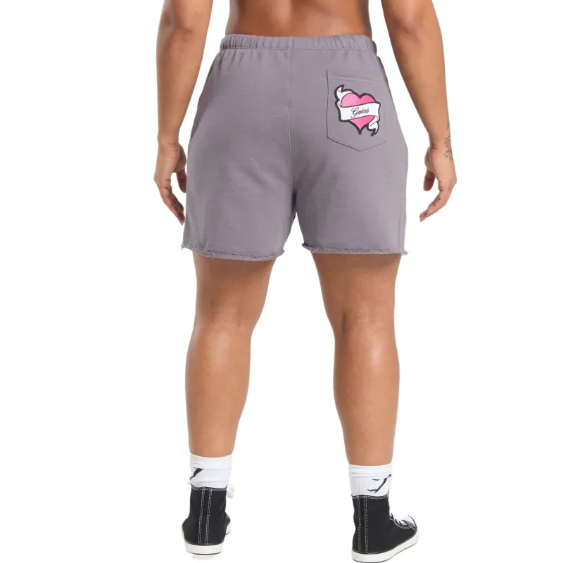 GYMSHARK Casual Shorts Women's Dusty Purple-1