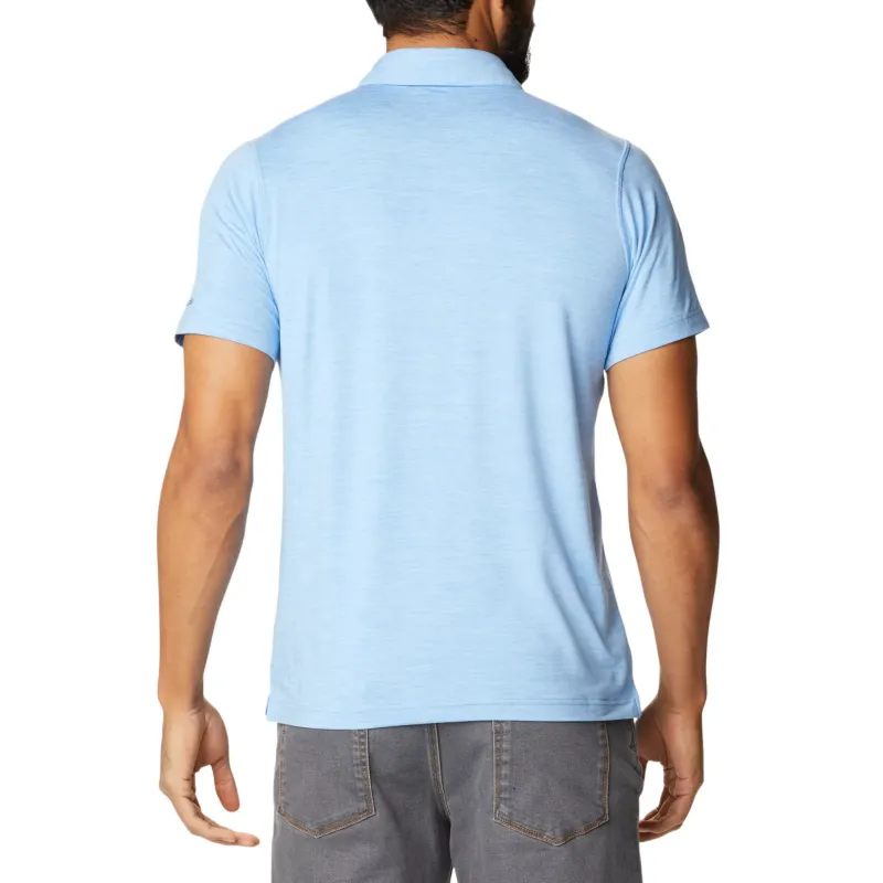 Columbia Collegiate Tech Trail Omni Shade™ Polo Shirt Men's Blue-1