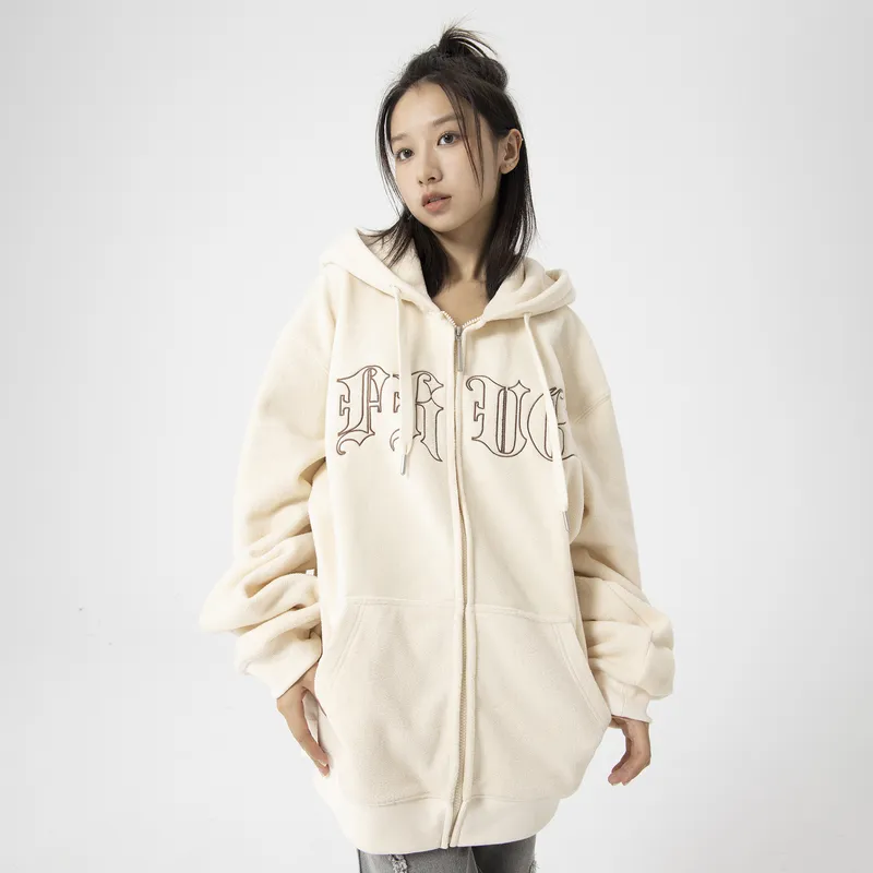 FORHUG Sweatshirt Unisex Light Apricot-2