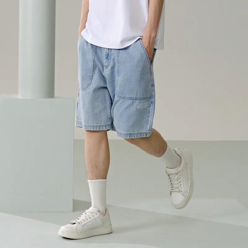 GXG Denim Shorts Men's Denim Blue-3