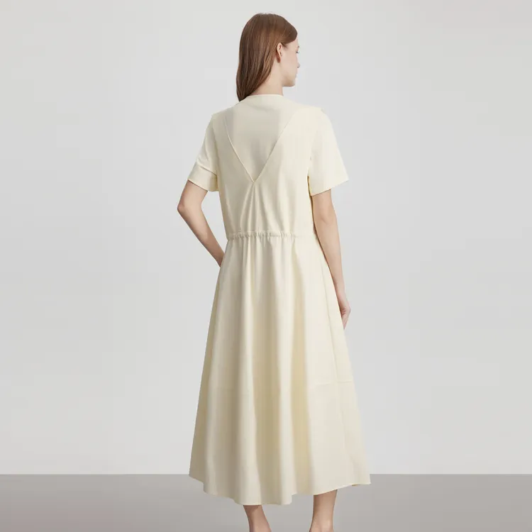 ELLE Short Sleeved Dress Women's-5