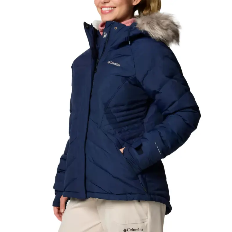 Columbia Lay D Down Down Jacket Women's Marine Blue-2