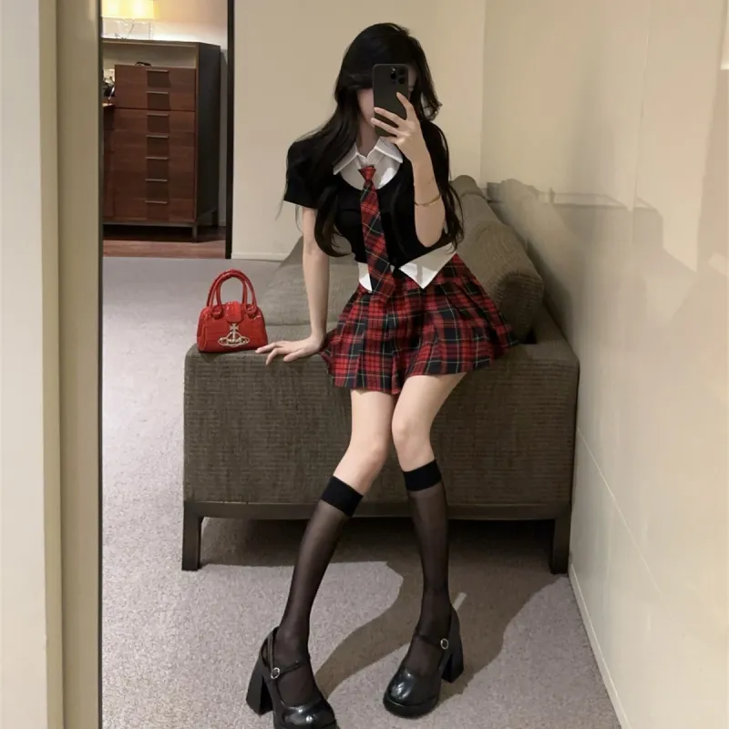 XIANSINIAO Casual Short Skirts Women's-3