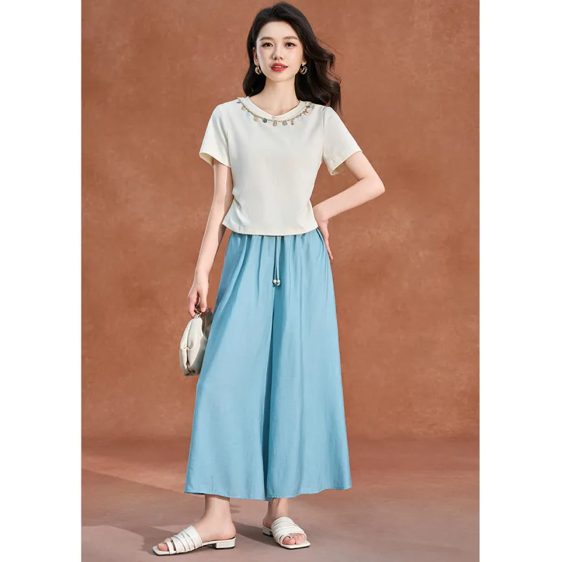 Mylan Casual Suits Women's Blue-5