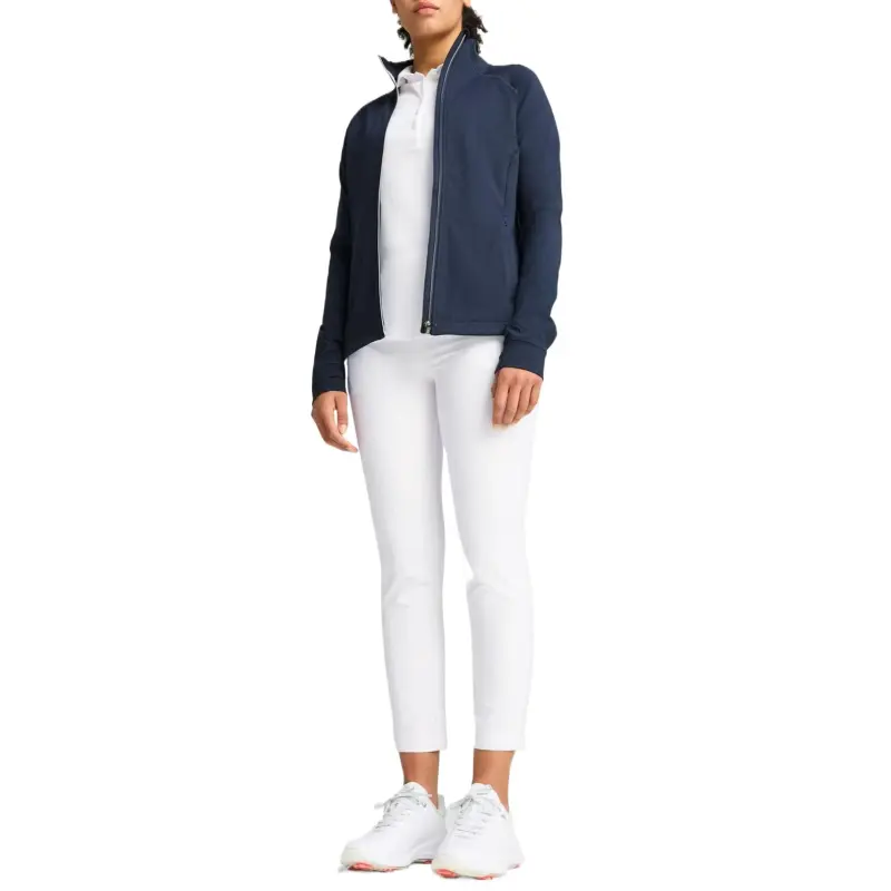 PUMA CLOUDSPUN Jacket Women's Marine Blue-4