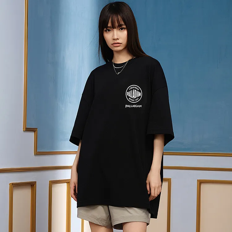 Palladium T Shirt Women's Lead Black-2