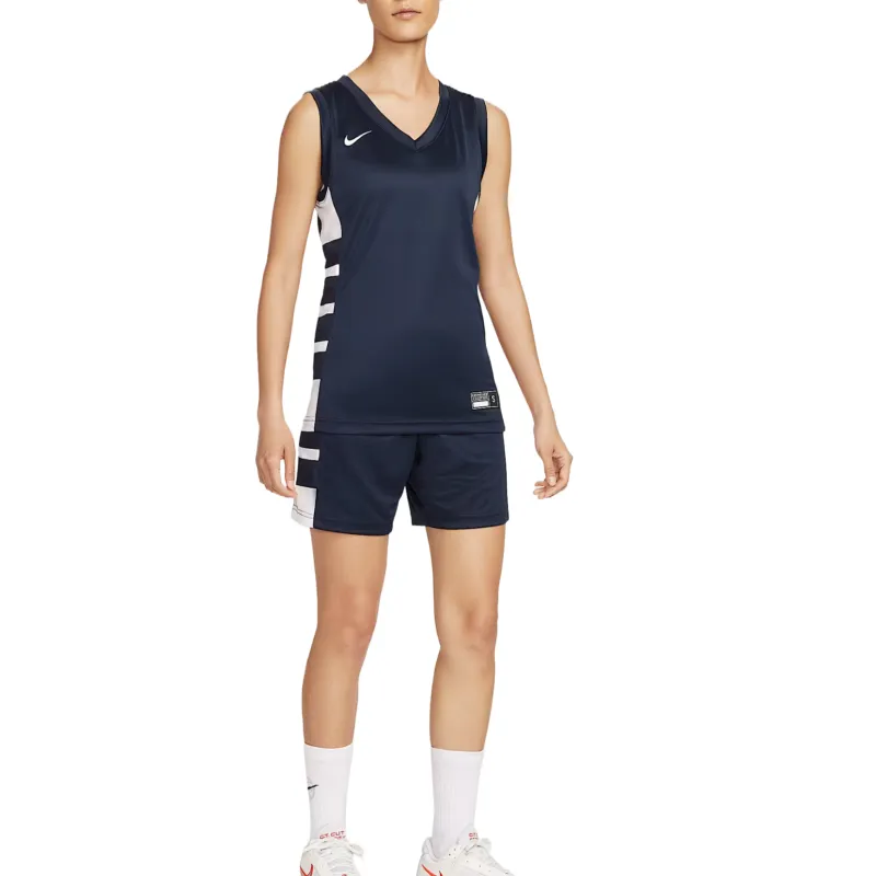 Nike Dri Fit Elite Power Basketball Jersey Women's Deep Team Blue 401-2