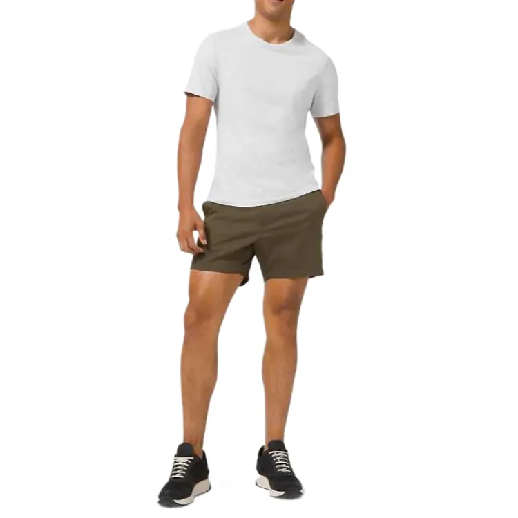Lululemon Bowline Short Casual Shorts 5' Men's Dark Olive Green-2