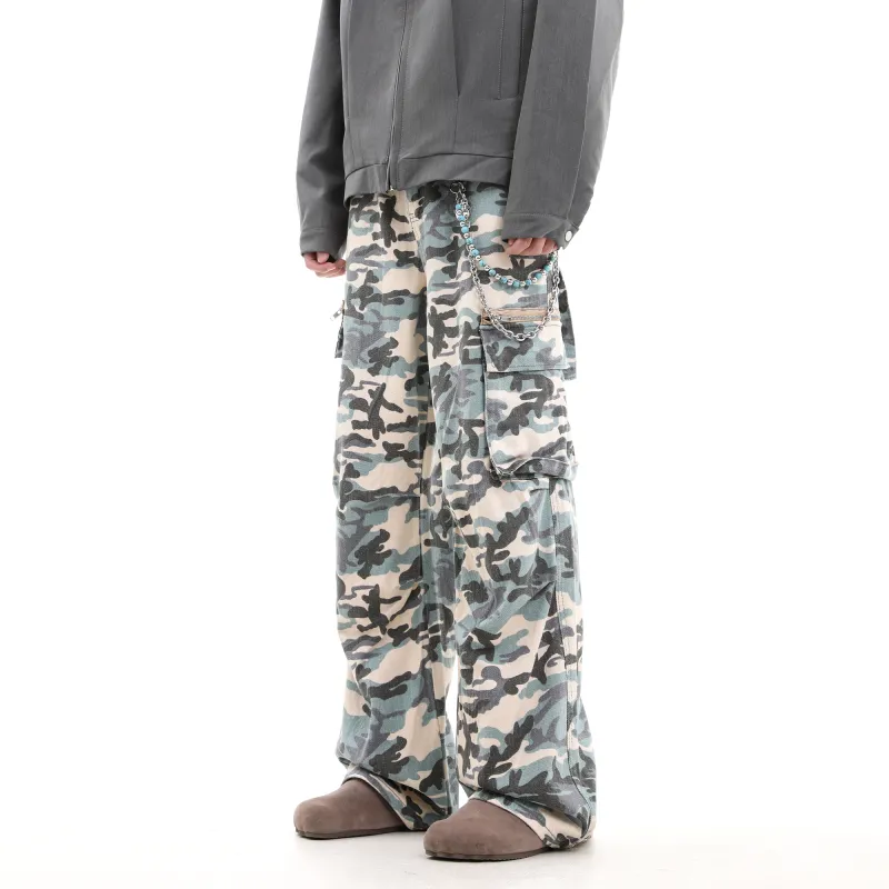 CUWU Jeans Unisex Camouflage-3