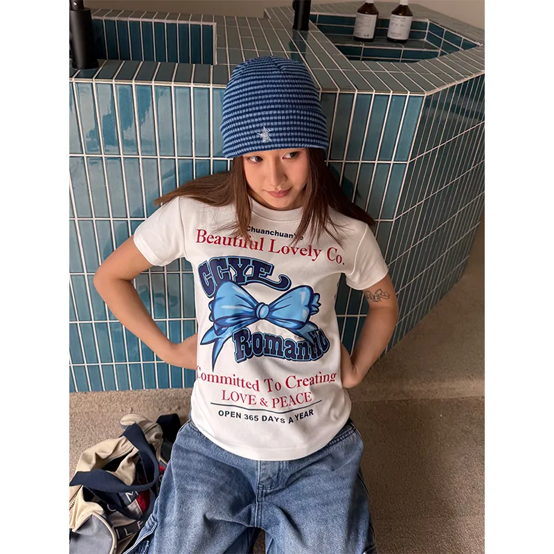 CHUANCHUANYEJIA T Shirt Women's-3