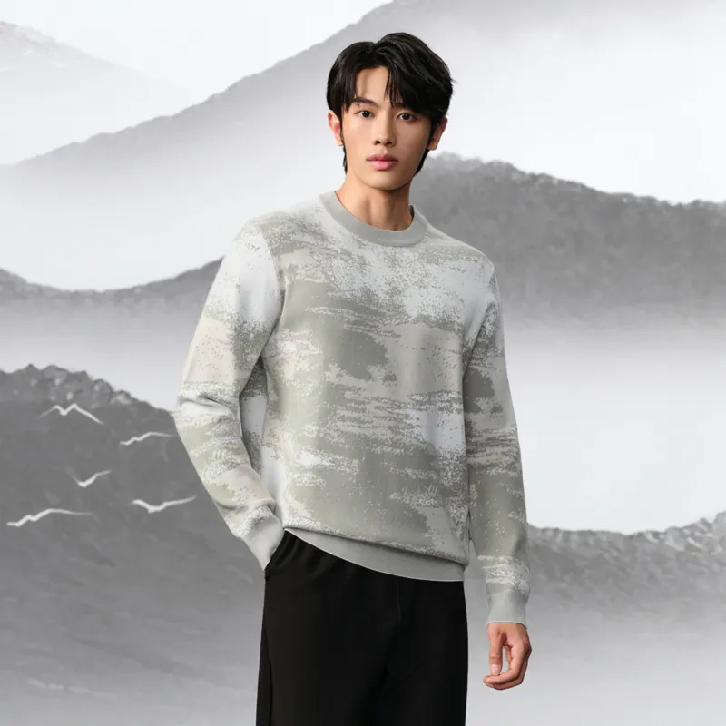 HLA The Mountain Is Not In The High Series Knitwear Men's-2