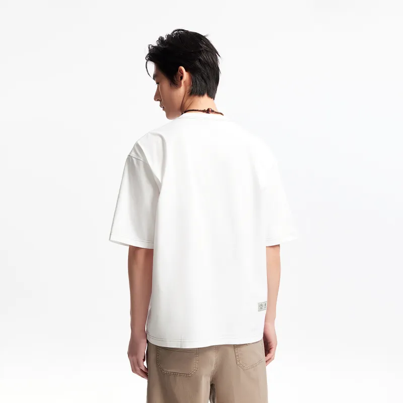 JACK JONES· T Shirt Men's A06 Raw White-4