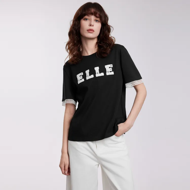ELLE T Shirts Women's-3