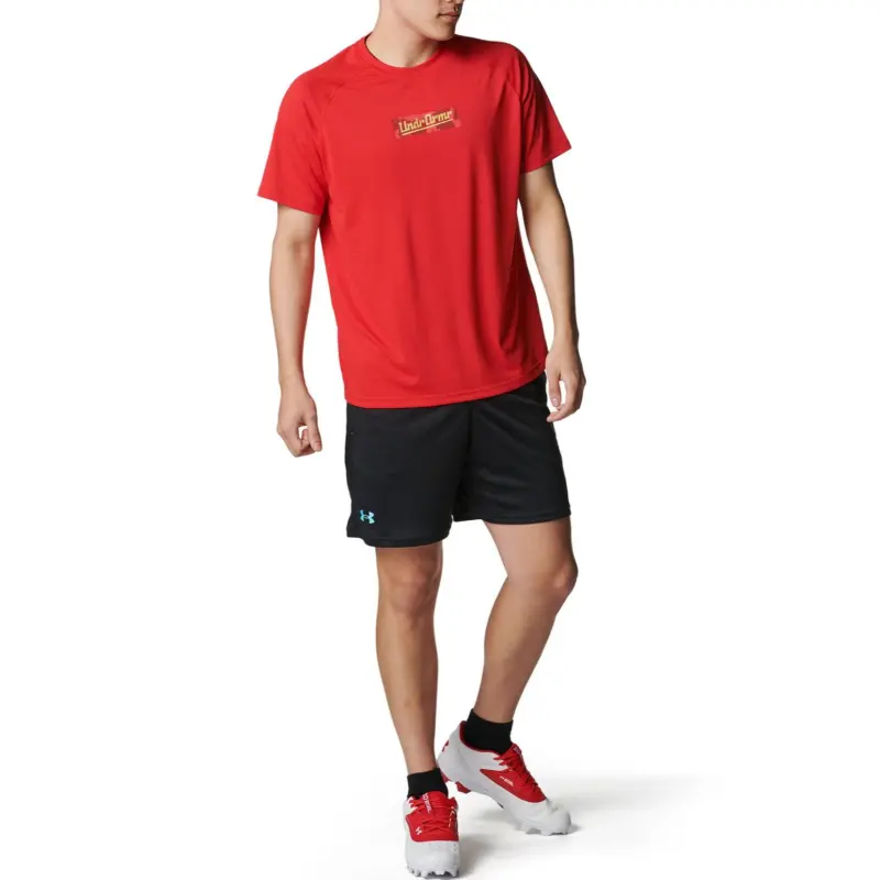 Under Armour Tech T Shirt Men's Red-2