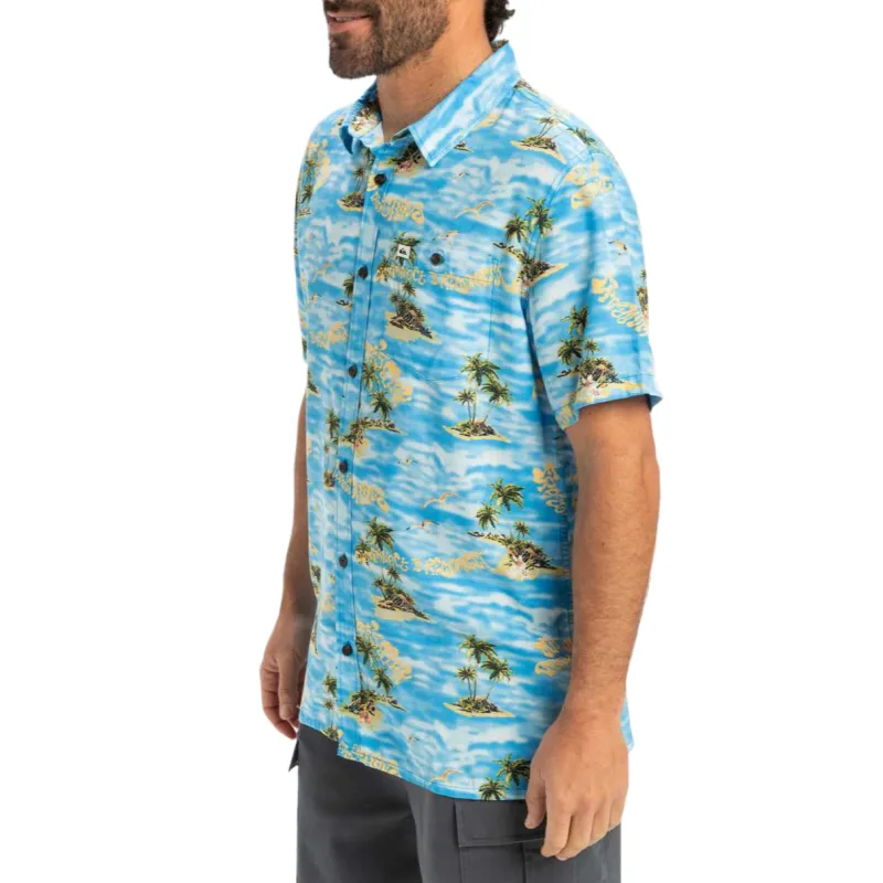 Quiksilver Shirts Men Blue-4