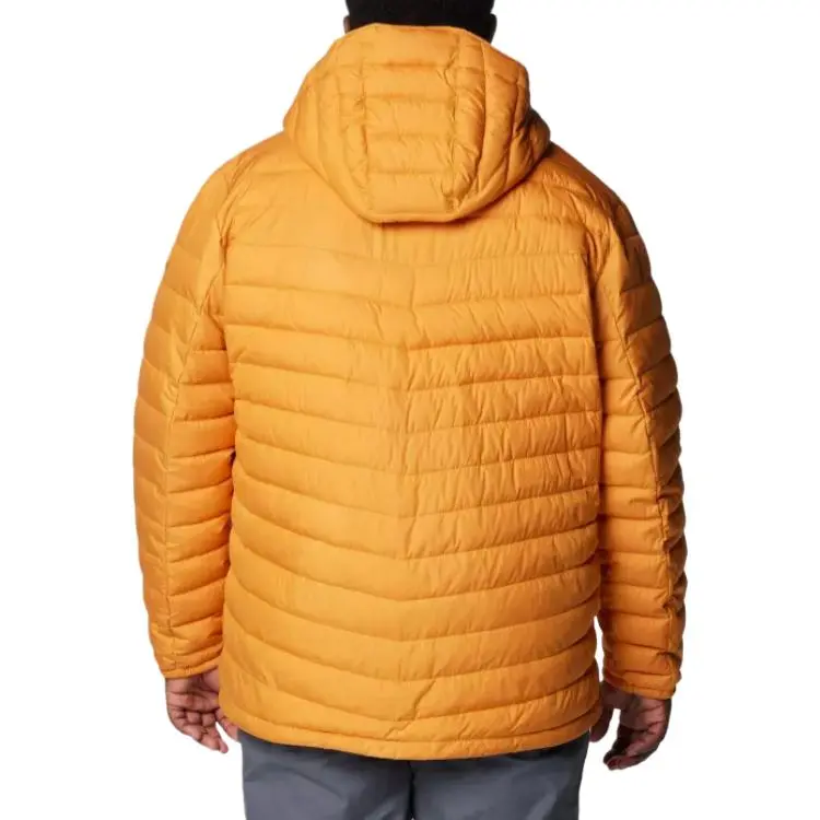Columbia Slope Edge Hooded Jacke Jacket Men's Yellow-1
