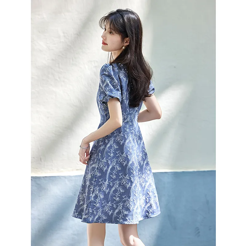A Paradise For Awakening Short Sleeved Dress Women's-4