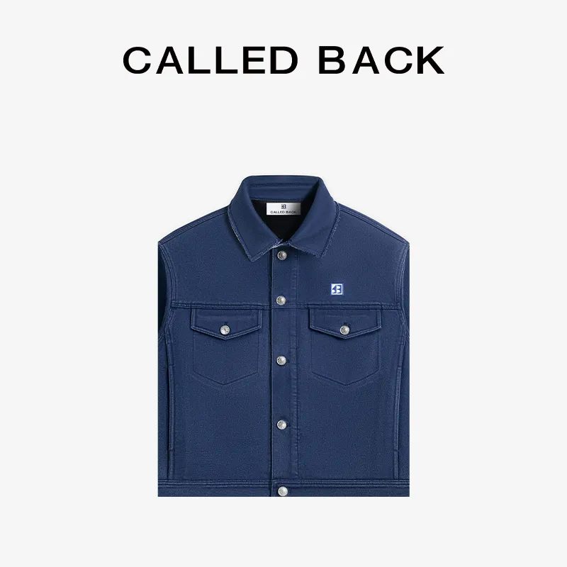 CALLED BACK Denim Jacket Women's Blue-2