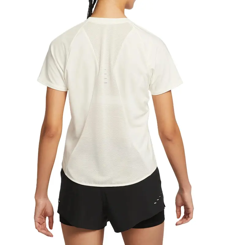 Nike Swoosh Regular T Shirt Women's Silver-1
