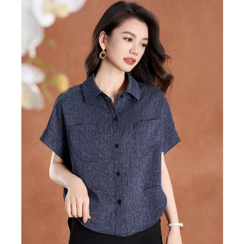 Mylan Shirts Women's Blue-5
