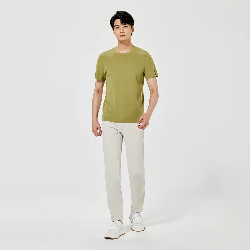 LESS IS MORE T Shirt Men's Light Green-5