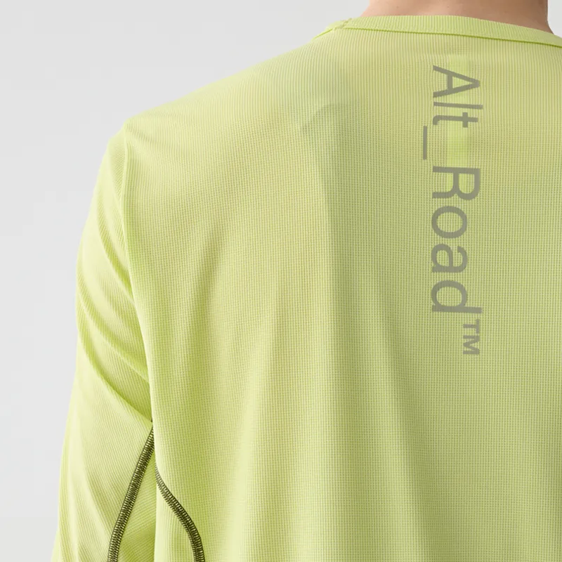 MAAP Alt_Road Tech LS Tee Cycling Clothing Men's Shadow Yellow-3