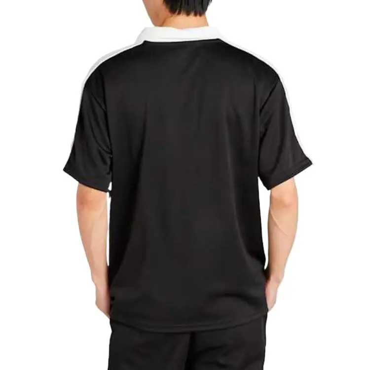 PUMA Soccer Jersey Unisex Black White-3