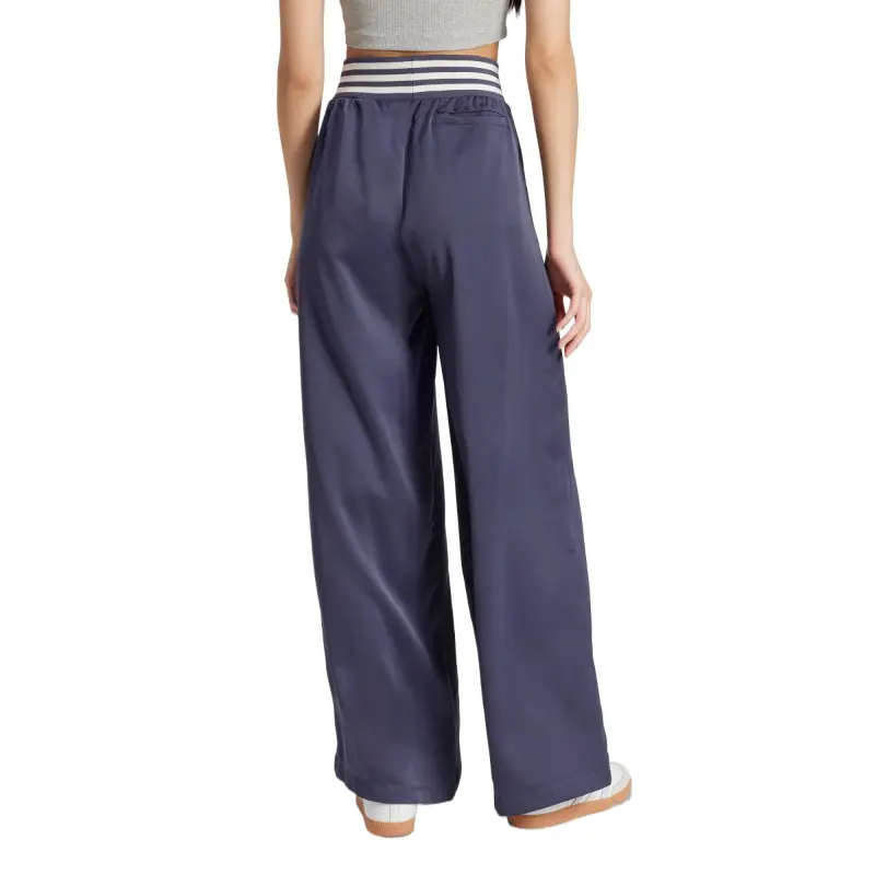 Adidas Originals Striped Rib Wide Leg Track Pants-1