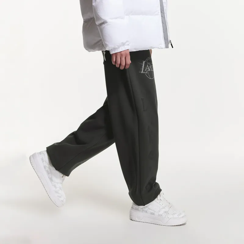 JACK JONES· x NBA Knitted Sports Pants Men's Black Sandy-5