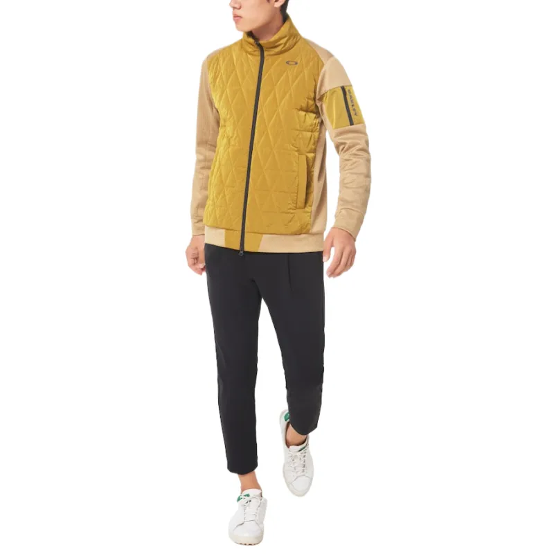 Oakley Hybrid Puff Fleece 5.0 Jacket Men's Copper Yellow-6