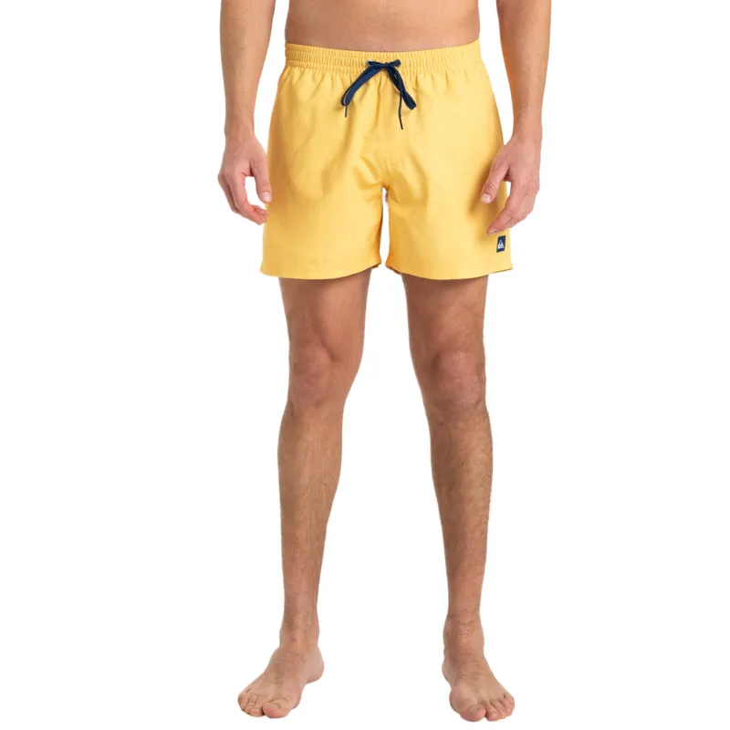 Quiksilver Everyday Solid Volley Beach Shorts Men's Yellow-3