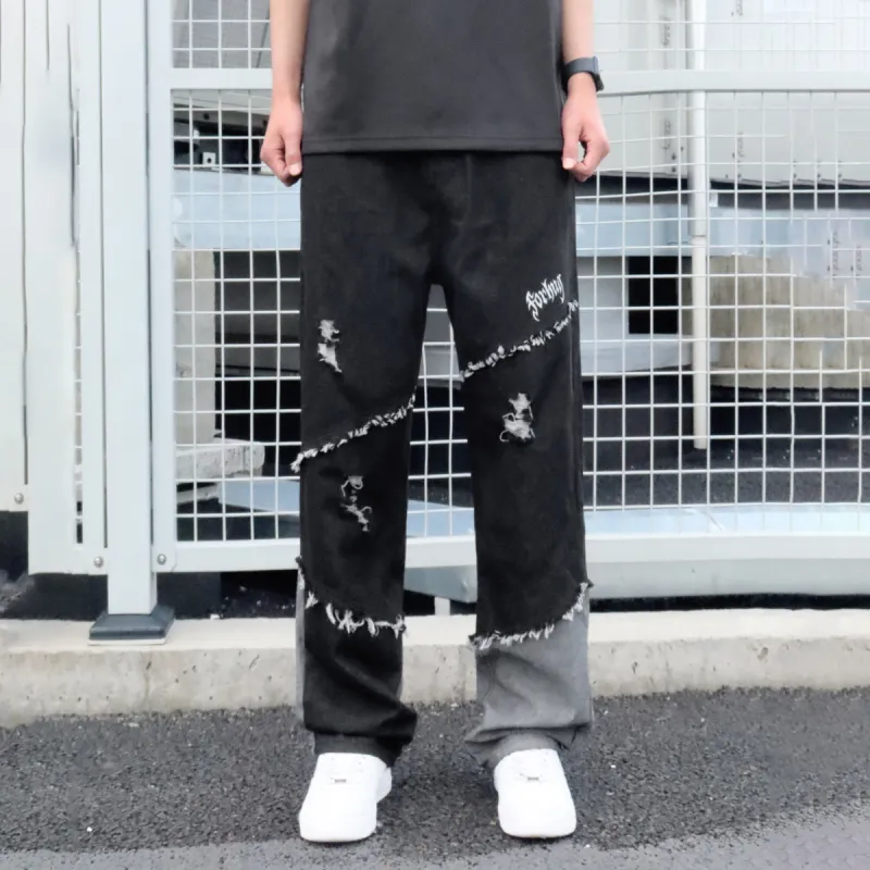 FORHUG Jeans Unisex Black-2