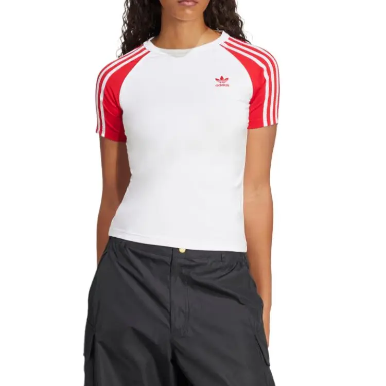 Adidas Originals Adicolor 3 Stripes Raglan Slim Tee-1