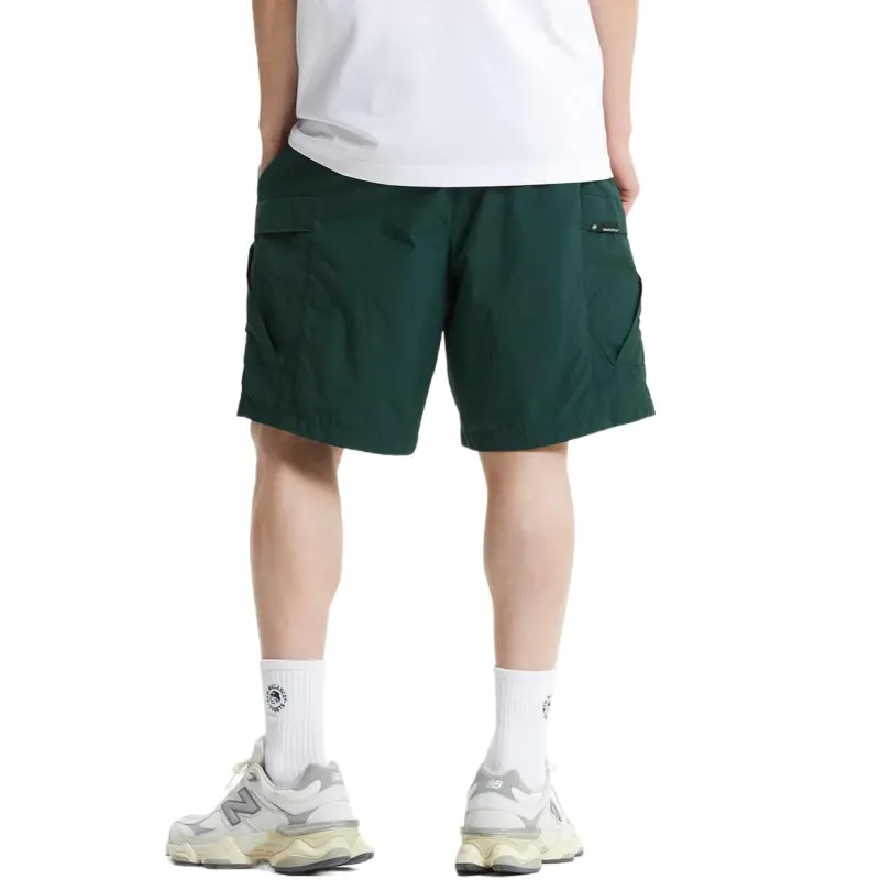 New Balance UNI FLYING SS25 Casual Shorts Men's Green-1