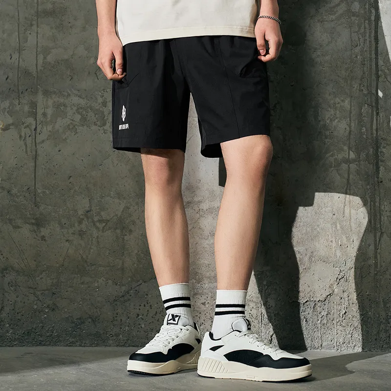 XTEP Casual Shorts Men's Ox Horn Gray-6