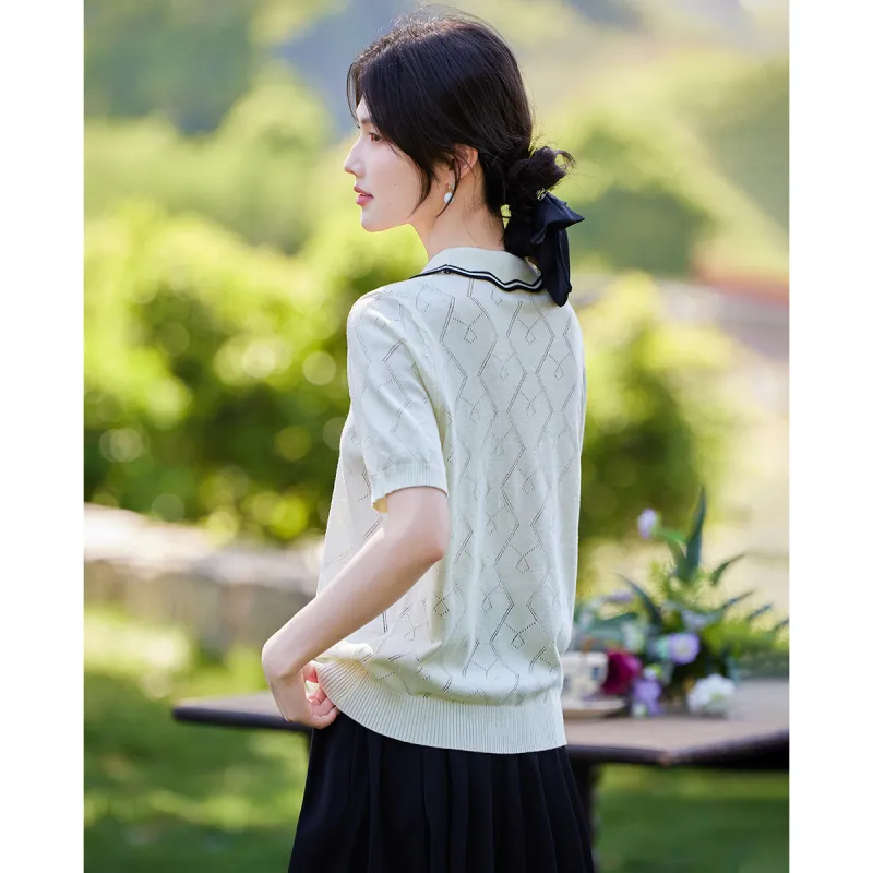 TERRE BLEUE Knitwear Women's Apricot-6
