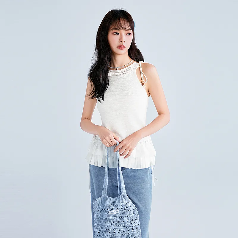 LEDIN Knitwear Women's White-4