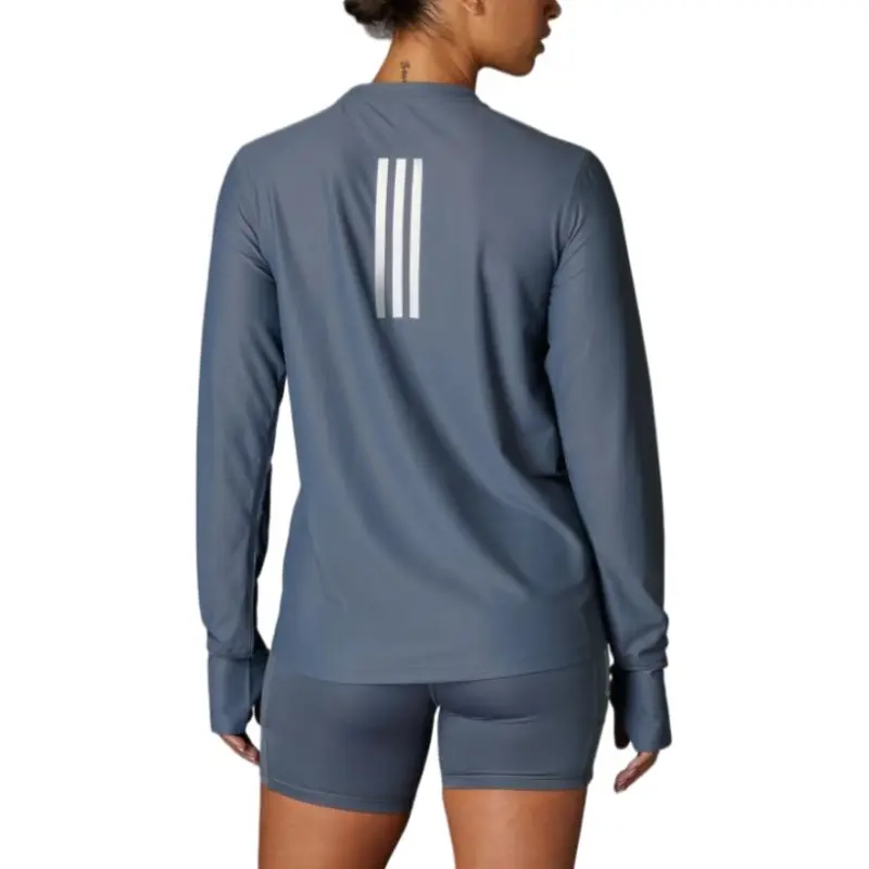 Adidas Free Shipping With AdiClub Boston Marathon® 2025 Own The Run Long Sleeve Tee-2