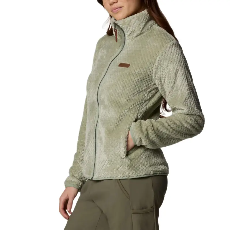 Columbia Fire Side Velvet-feel Coat Women's Green-2