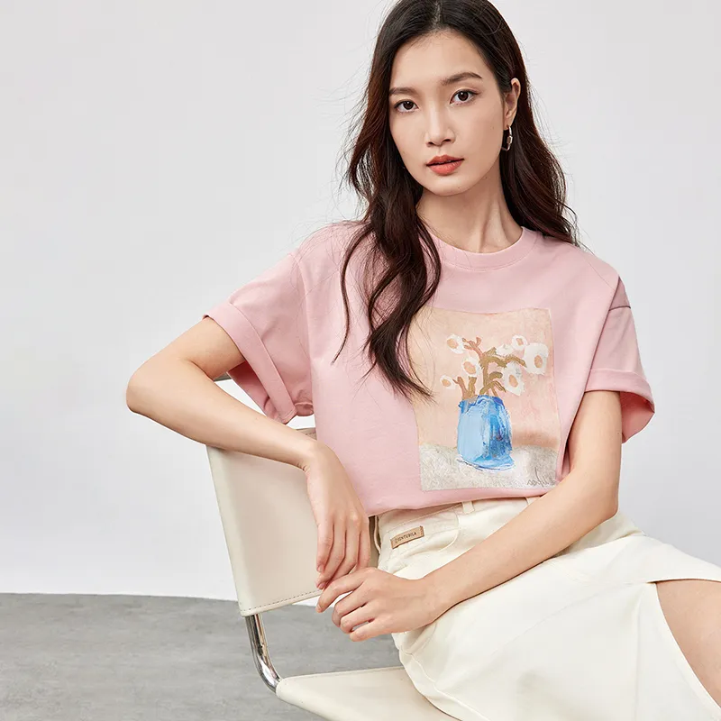 SENTUBILA T Shirts Women's-12