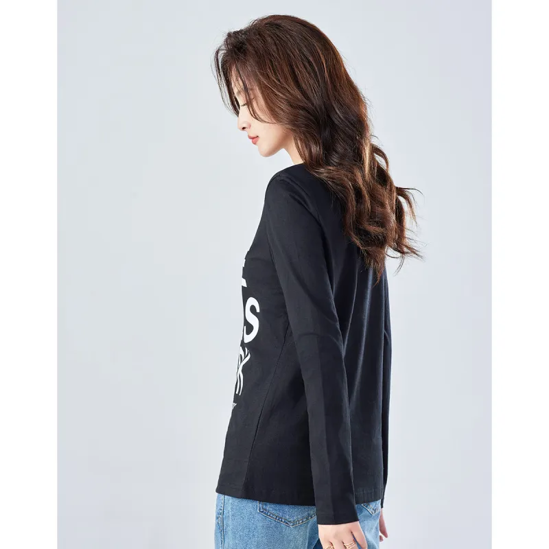 Love Elaine T Shirt Women's Black-3