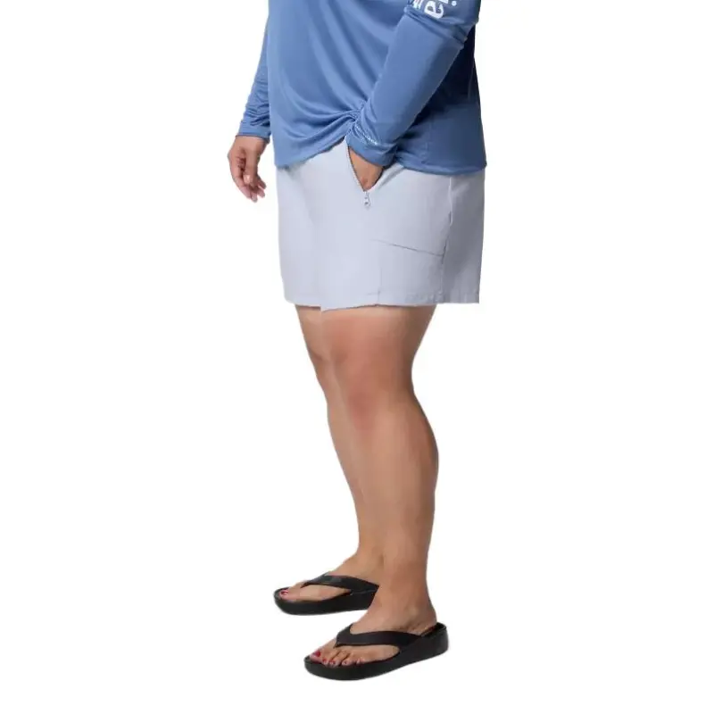 Columbia PFG Tidal Casual Shorts Women's Gray-2