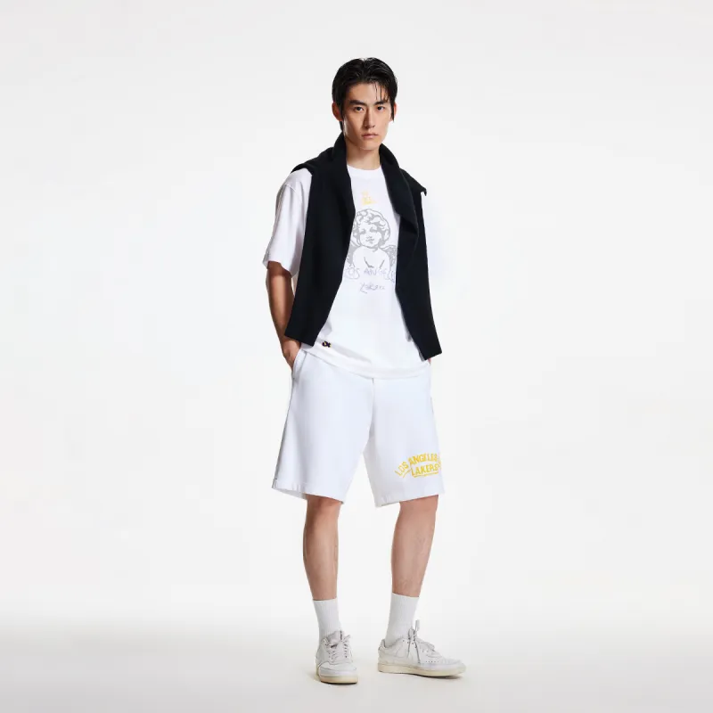 Nba X JACK&JONES T Shirts Men A06 Raw White-2