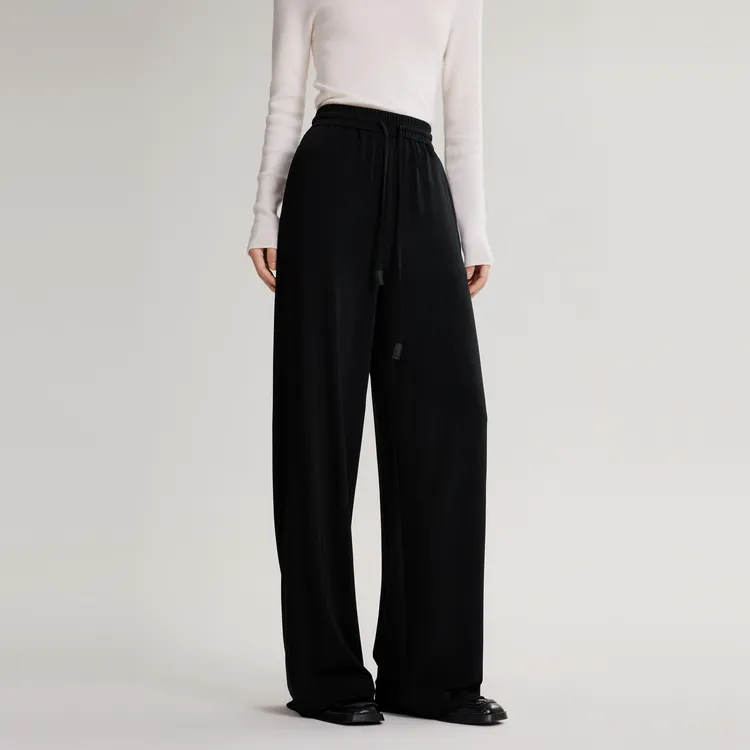 ELLE Casual Pants Women's Black-2