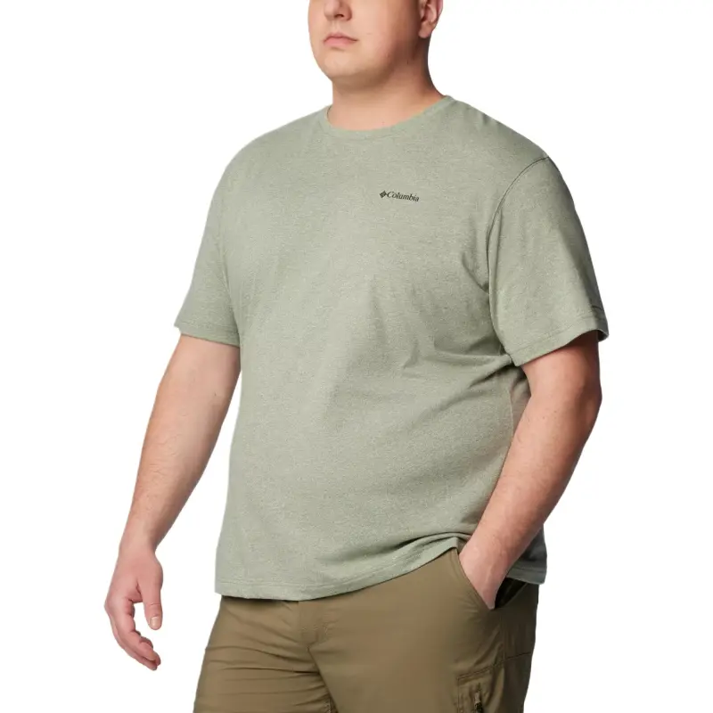 Columbia Thistletown Hills T-Shirt Men's Gray Green-3