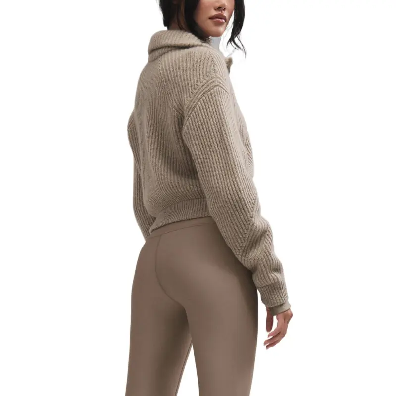 Alo Yoga Courchevel Cashmere Full Zip JacketCourchevel Jacket Women's-5